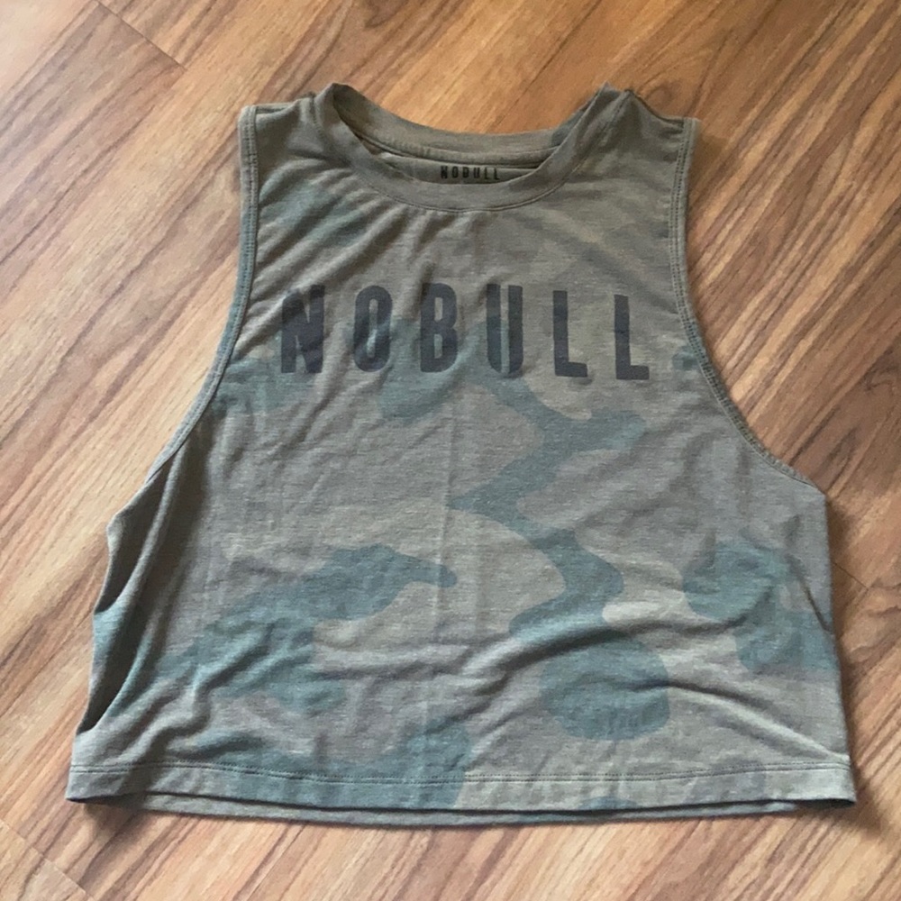 No Bull women’s crop top camo